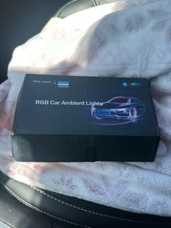 RGB car ambient lights