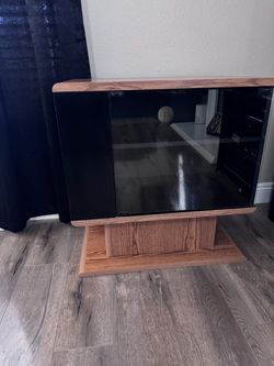 Vintage 1980s/90s television stand VCR/VHS tape holder