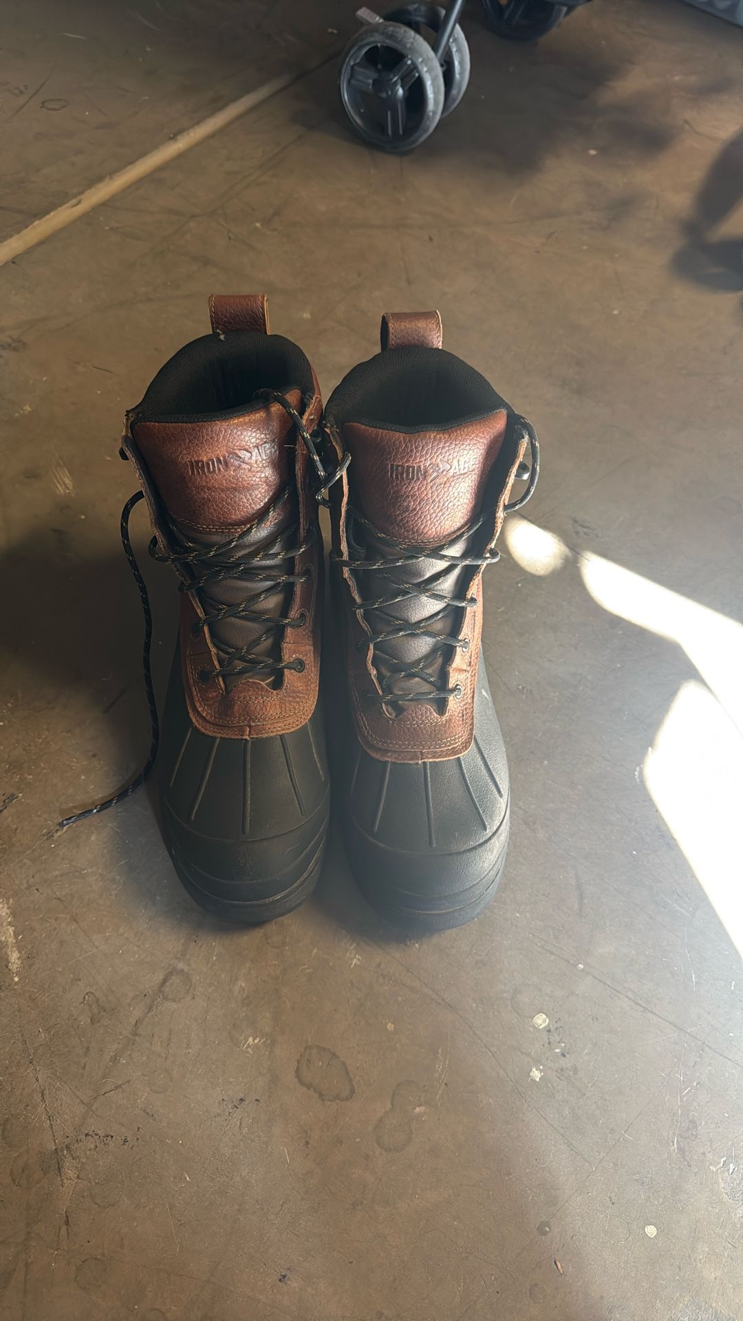 Steel Toe No Slip Work Boots $100