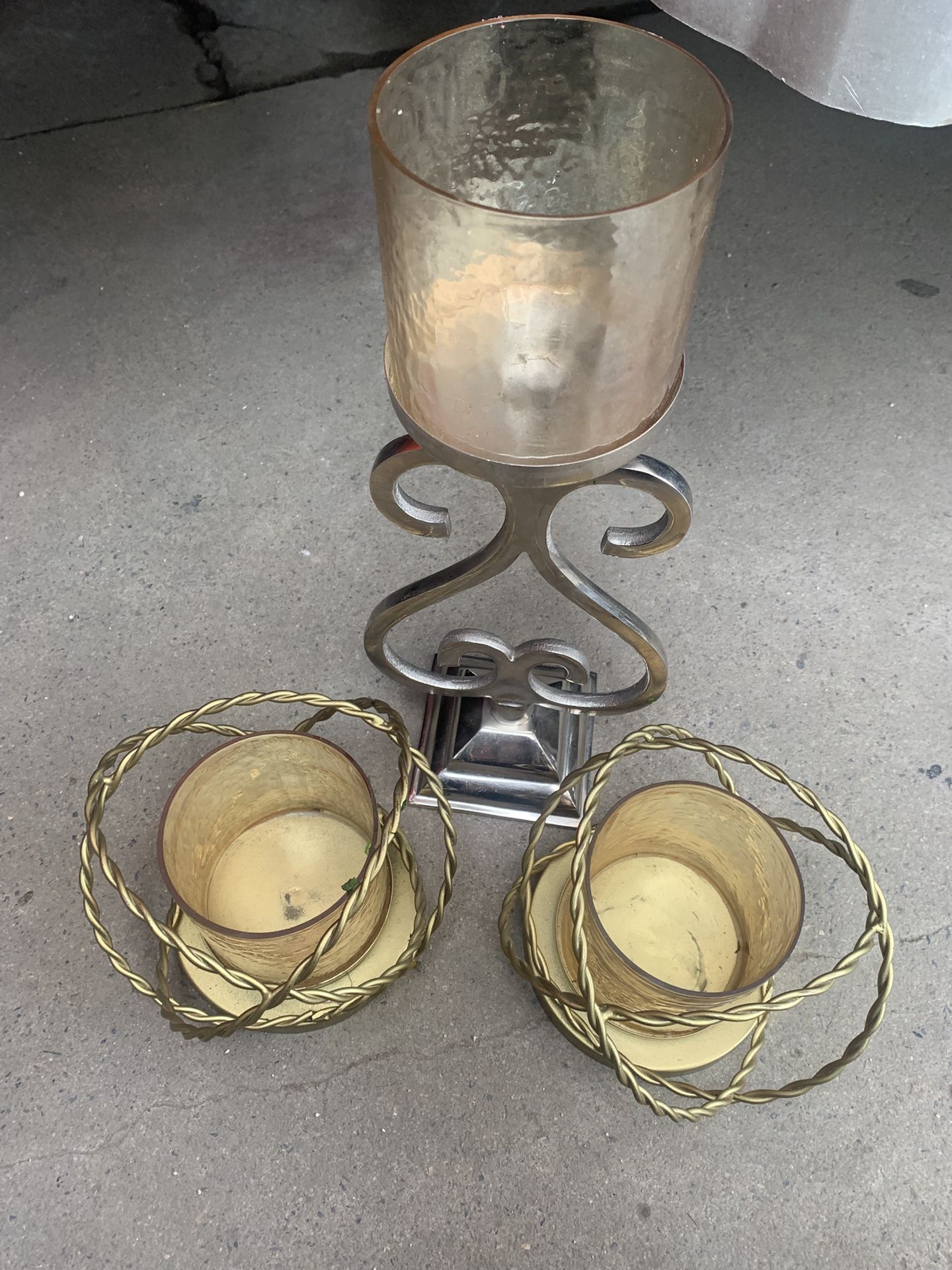 Candle Holders.