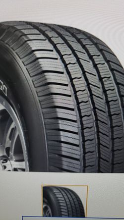 Used 245/70R17 Michelin LTX has 30,000 left in life.