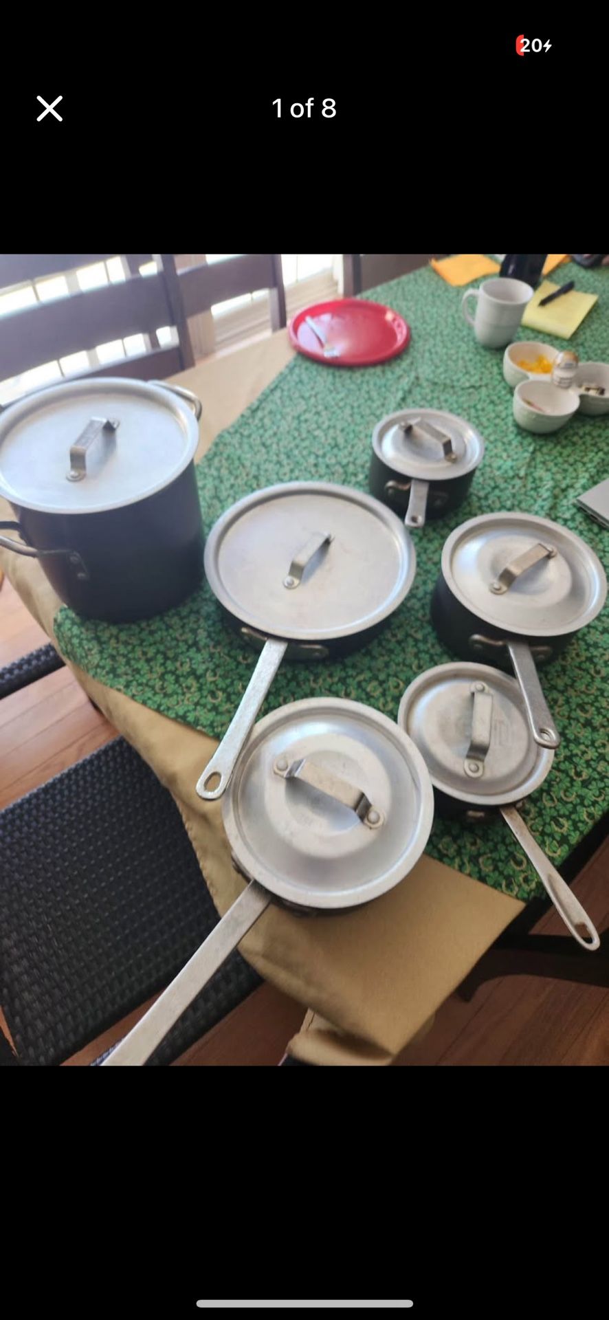 commercial aluminum cookware