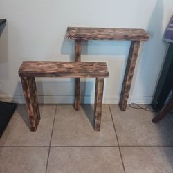 2 beautiful smaller stands / Home decor indoor/ outdoor use