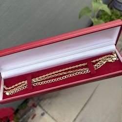 10k And 14k Bracelets 