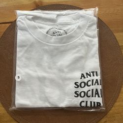 White Anti Social Shirt 