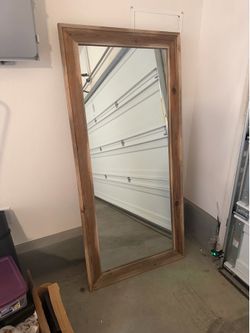 Wood Framed Mirror