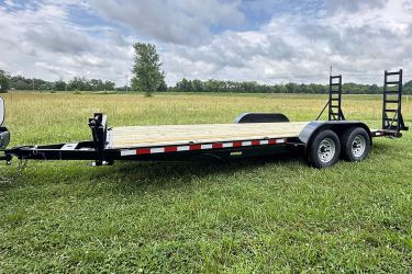 Brand new 20 FT Equipment Trailer at Shed Gal!!