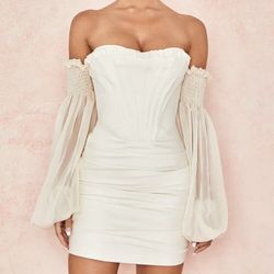 Draped Corset Dress