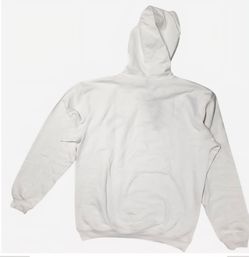 Plain White Pullover Hoodie