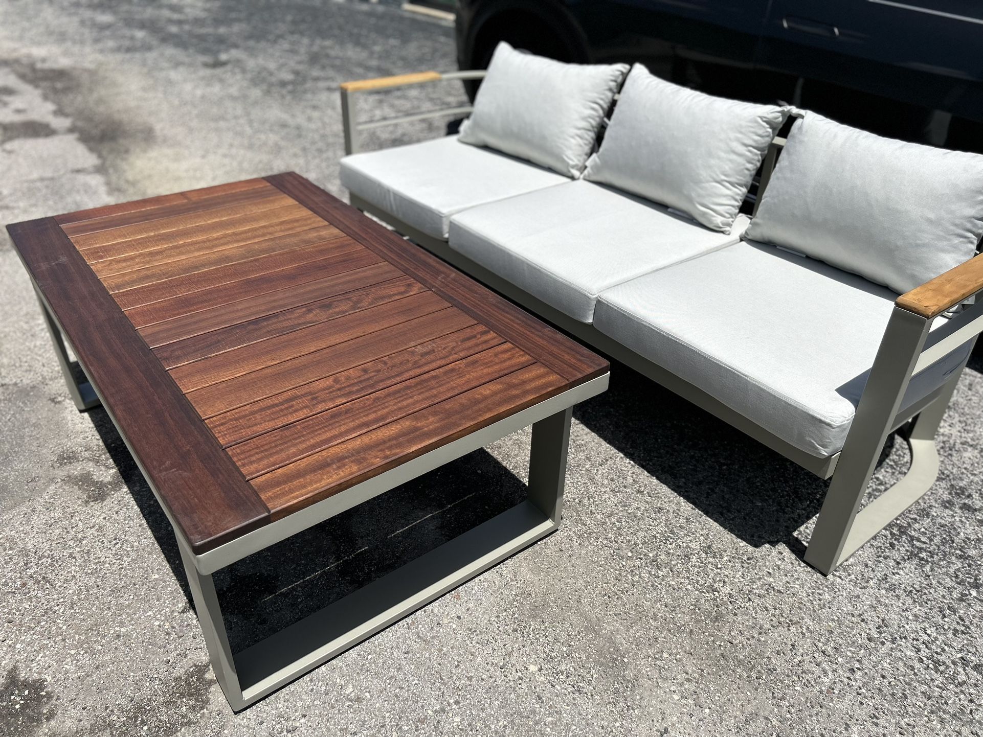 New Patio Set