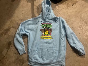 Men’s Wiz Khalifa High School Reunion Tour 2023 Hoodie Size L TMNT logo NEW🔥