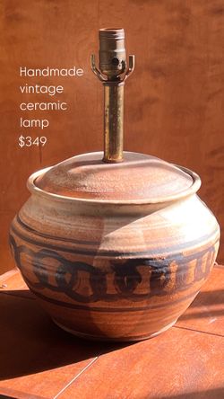 Stoneware Lamp