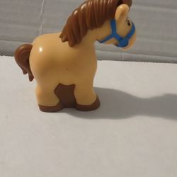 Fisher Price Little People Tan Horse