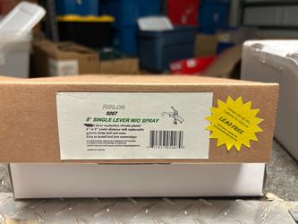 Avalon 5007 8" Single Lever Faucet Without Spray