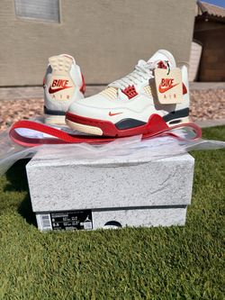 Nike Air Bike Jordan 4 Retro OG Nigel Sylvester Brick After Brick NEW/RECEIPT SIZE: 8 FIRM $280 ONLY!