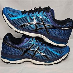 ASICS GEL-Cumulus 17 Blue Men's Low Top Lace-Up T5D3N Sneaker size 10.5M