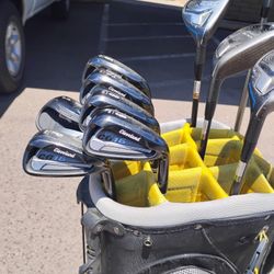Golf Clubs! Men's Complete Set! Cleveland & Ping 