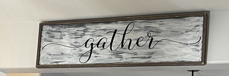 “Gather” Home Decor Artwork