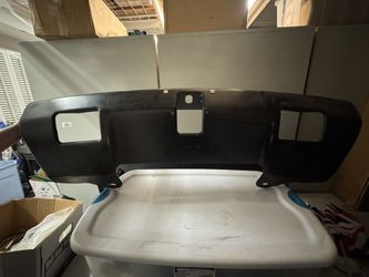 2003 - 2009 HUMMER H2 Front Bumper Lower Splash Shield Steel Cover -- OEM 