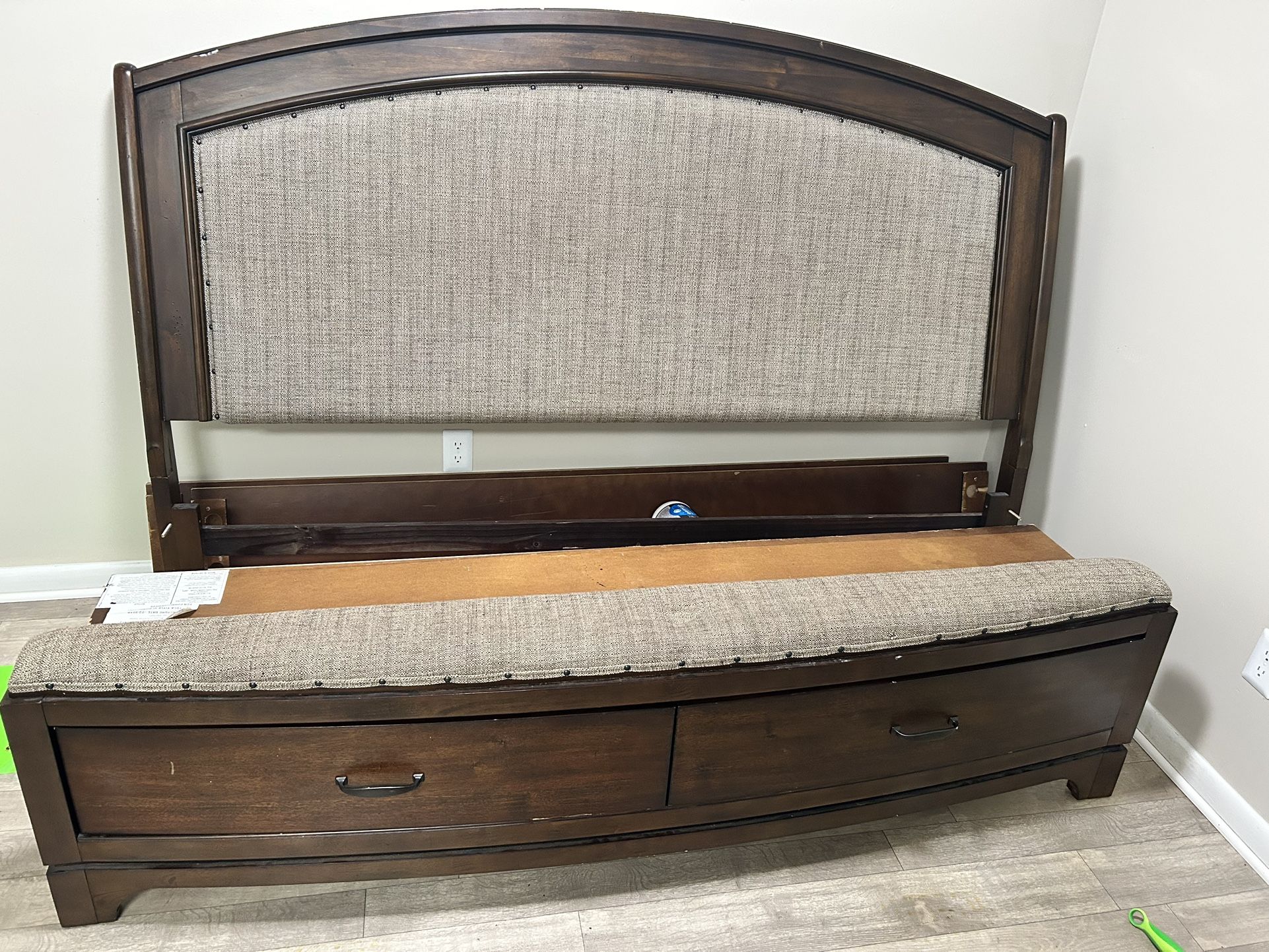 Real Wood King Sized Bed Frame