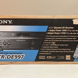 Sony STR-DE997 Dolby Digital FM AM Stereo Receiver NEW 