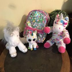 Unicorn Plushies 