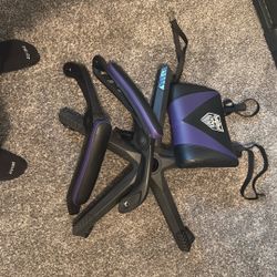 Back Pillow, Armrest, And Frame For Gaming Chair