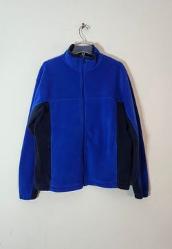 Columbia Steens Mountain Full Zip 2.0 Fleece Jacket Size:XL Color: Blue 
with black side panels.
