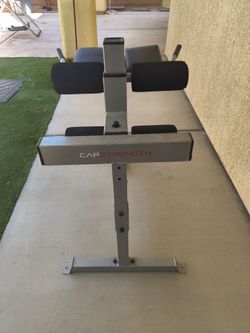 Cap strength deluxe roman chair