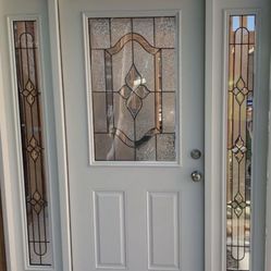 **White French Two Panel Door