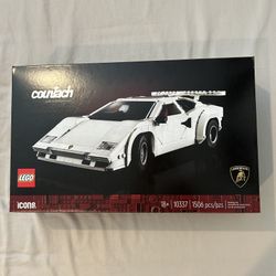 Lego Lamborghini Countach 5000 Quattrovalvole Brand New Sealed