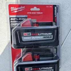 6ah. Batteries 