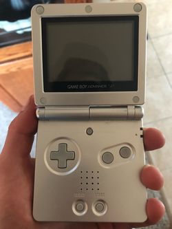 2 Gameboy Advance SPS (silver/red)