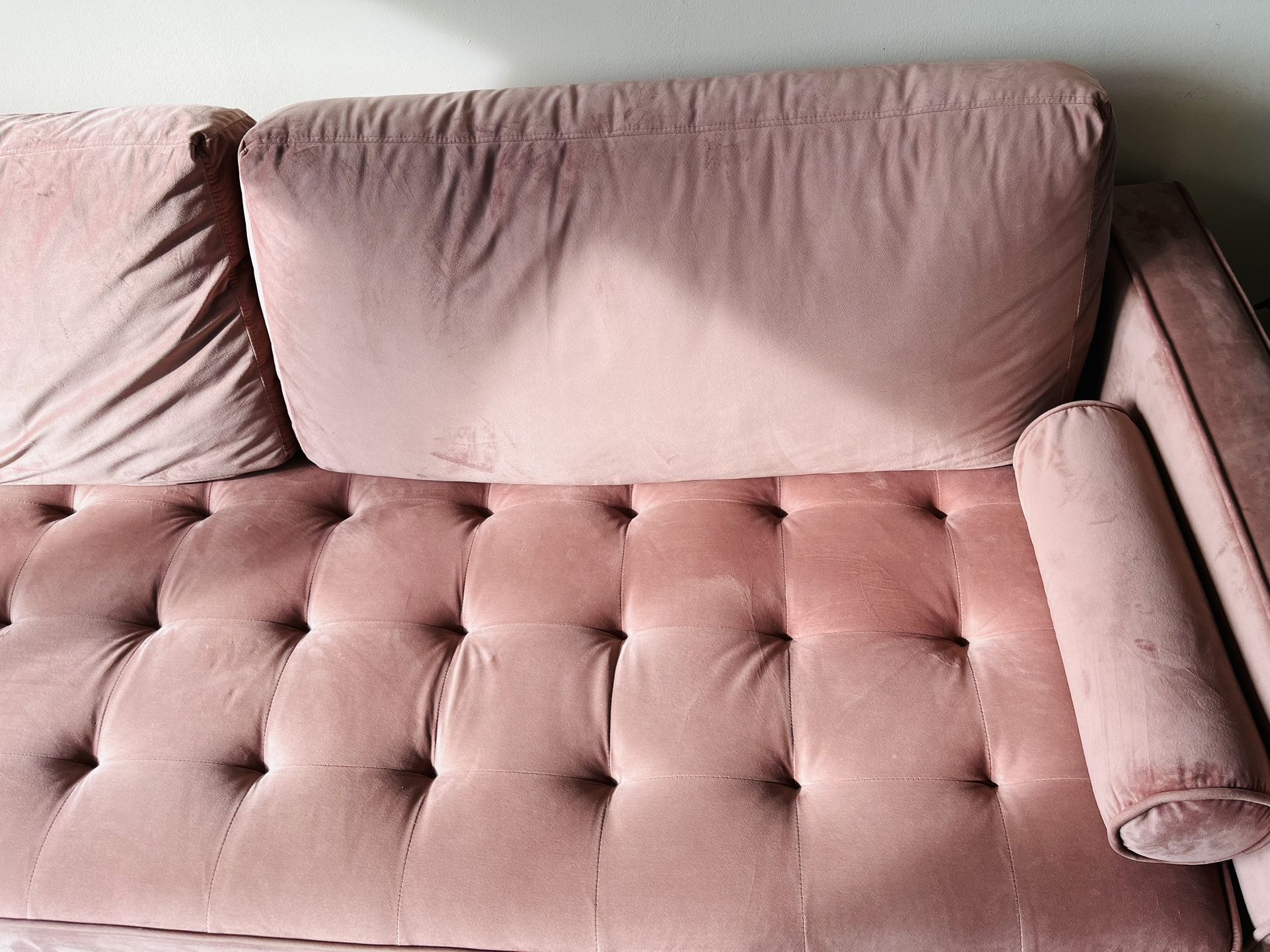 Wayfair Allmodern Lark 84'' Square Arm Sofa