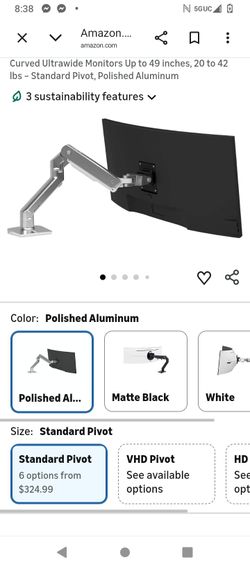 Ego tron Desk monitor arm