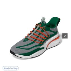 Miami Hurricanes
Men's adidas Green/Orange Miami Hurricanes Alphaboost V1 Sustainable BOOST Shoes