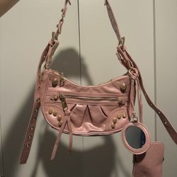 Brand New Never Used Steve Madden Pink Purse