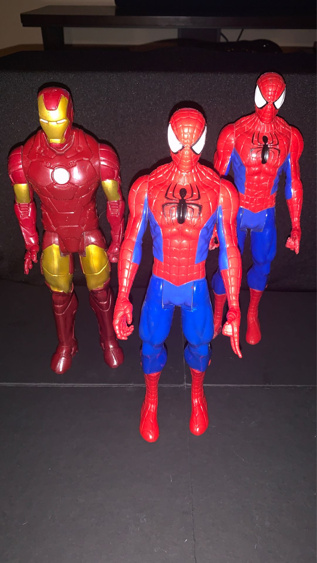 2013 Marvel Comics Spider-Man x2 and Iron Man 12”