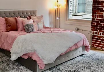 Queen bed frame
