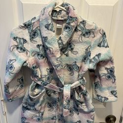 Disney Stitch Kids Robe - size 8 - Simi Valley