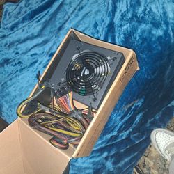 Corsair CX750 or CX750M 80 Plus Bronze ATX computer power supply unit. 