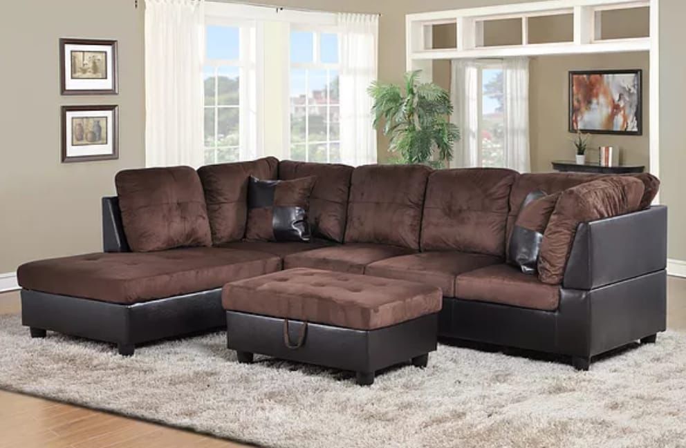 Sectional And Ottoman