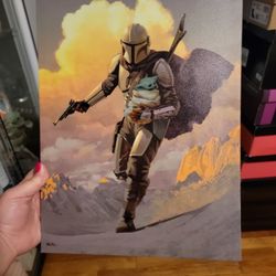 The Mandalorian Canvas