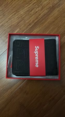 Supreme Black Wallet