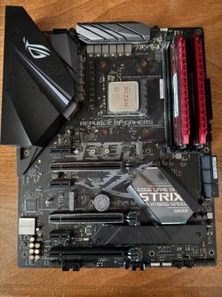 Ryzen 5 5600x + 32 GB DDR4 RAM + ASUS ROG Strix B450-F Gaming II motherboard combo