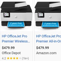HP 9135E Pro Printers In The Box And Includes Free Ink For 3 Months