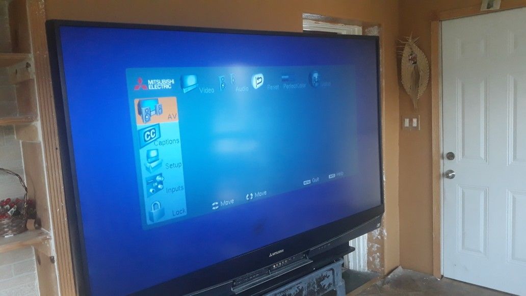 60 Mitsubishi Dlp Tv RECEIVER SENSED Error .