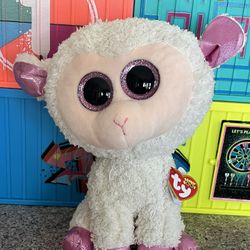 TY BEANIE BOOS “ TWINKLE” THE LAMB!  BRAND NEW WITH TAGS