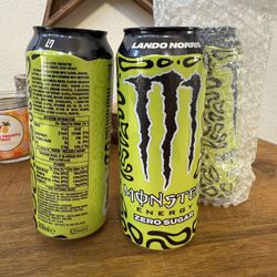 Lando Norris Monster Drink