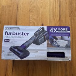 Black & Decker Dustbuster Furbuster Advanced Clean + Pet Cordless Hand Vacuum Cleaner 